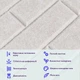 Декоративна панель Sticker Wall SW-00002703 600х600х9 мм цегла сіра - изображение 4