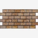 ПВХ панель декоративна Sticker Wall SW-00001428 960х480х4 мм цегла коричнева - изображение 1