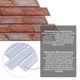 ПВХ панель декоративна Sticker Wall SW-00001426 960х480х4 мм цегла коричнева - зображення 2
