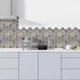Вінілова плитка самоклеюча Sticker Wall SW-00000673 275х285х4 мм геометрія - изображение 5