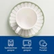 Блюдце кавове 14,8 см, зелений Fleur Villeroy & Boch - зображення 2