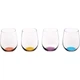 Набір з 4 різнокольорових склянок 335 мл, O Wine Tumbler Riedel - зображення 1