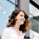 Bluetooth гарнитура BOROFONE BC36, Bluetooth 5.0, беспроводная гарнитура для звонков и музыки, 6 часов работы, черная - изображение 5