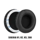 Амбушюри для навушників SteelSeries Siberia V1, V2, V3, 200 Black змінні накладки на вуха - изображение 1