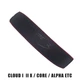 Накладка подушка змінне оголів’я чохол для HyperX Cloud I / II / Core / Alpha / Alpha S headband чорний - зображення 1