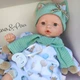 Bobasy hiszpańskie Marina & Pau Pitus Mellizos bliźniaki płaczące 42 cm (MP0579) - obraz 6