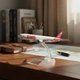 Колекційна металева лита модель пасажирського літака 1:400 Boeing 777 Brazil TAM AirLines 16 см - зображення 8