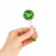 Стеклянная трубка для курения Grid Green - изображение 1