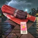 Жіноча парасолька автомат Rainwalker Cats R4054 Red на 9 спиць - зображення 5