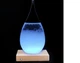 Барометр Штормгласс Капля большая 21,5 х 11,6 см Storm glass на деревянной подставке с Led подсветкой от USB Аккумулятор - изображение 3