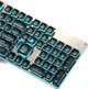 Беспроводная клавиатура и мышь EWEADN X7S с Bluetooth, двухрежимная, с механическим управлением, 104 клавиши, для настольного компьютера, ноутбука, ультратонкая, низкопрофильная, игровая, эргономичная. - изображение 1