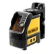 Уровень лазерный линейный DeWALT DW088CG точность 3 мм на 10 м класс защиты IP54 (DW088CG) - изображение 1