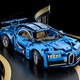 Конструктор суперкар Bugatti Chiron 1:14 – высокая детализация, механизм поворота колес, дифференциал - изображение 2