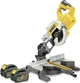 Пила торцювальна DeWalt 54V Flexvolt 216 мм з 2 акумуляторами 6 Аг (DCS777T2-QW) - зображення 2