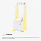 Стеллаж Mealux Wendy White (KD-E043 White) - изображение 8