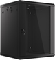 Szafa serwerowa Lanberg 19" 15U 600x600 Black (WF01-6615-10B) - obraz 1