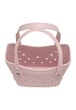 Сумка Crocs Classic Small Tote Cotton Candy жіноча пудрова силіконова шопер EVA - зображення 2