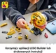 Zestaw klocków LEGO Editions Formula 1 Kask Lewis Hamilton Scuderia Ferrari HP 884 elementy (43022) - obraz 7
