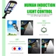 Прожектор LED настенный CL-728 с датчиком движения, пультом, солнечной панелью - изображение 6