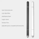Стилус JB09 Pencil – универсальное перо для сенсорных экранов, легкий, эргономичный - изображение 3
