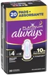 Гигиенические прокладки Always Platinum Secure Night Размер 4 20 шт (8700216186797) - изображение 2