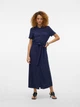 Платье-рубашка длинное летнее женское Vero Moda 10297365 M Navy Blazer (5715518300249) - изображение 3