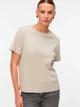 Футболка хлопковая женская Vero Moda 10294544 M Pelican (5715865623213) - изображение 1