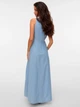 Платье длинное летнее женское Vero Moda 10346280 M Light Blue (5715865689325) - изображение 2