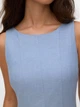 Платье длинное летнее женское Vero Moda 10346280 M Light Blue (5715865689325) - изображение 4