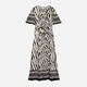 Платье длинное летнее женское Vero Moda 10347547 L Black (5715871945484) - изображение 5