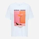Футболка хлопковая длинная женская ONLY 15346761 XL Bright White/Refresh (5715871597898) - изображение 1