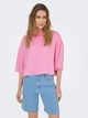 Рубашка женская ONLY 15307870 S Begonia Pink (5715429255133) - изображение 4