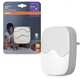 Ночник в розетку Osram Lunetta WAVE 220В белый с датчиком света (4099854536632) - изображение 8