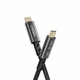 Кабель USB YOKI PO73 POWER PRO Series Type-C to Type-C 100W (20V/5A) 2m для быстрой зарядки и передачи данных USB 3.2 до 20Gbps Black - изображение 3