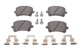 Комплект гальмівних колодок ATE 13046027492 Volkswagen EOS, Caddy, Passat, Tiguan, Sharan, Golf, CC, Touran; Skoda Superb, Octavia; Audi A3, Q3, A6, A4; Seat Leon 19374039, 19374052, 3AA698451A - изображение 1