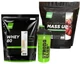 Протеин Whey 80 TNT Nutrition 2 кг без вкуса + Гейнер 2,5 кг + Шейкер - изображение 1