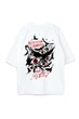 Футболка оверсайз чоловіча Itachi v.5 White XL - зображення 2