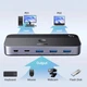 Спліттер UGREEN CM662 USB 3.0 Sharing Switch 2 In 4 Out Black (15705) - зображення 2