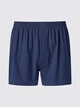 Мужские боксеры шорты Uniqlo Premium Cotton Woven Trunks XL темно-синий 486865 - изображение 1