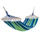 Гамак гавайський синій 150×200 см з планкою 120 см підвісний садовий гамак для відпочинку - зображення 8