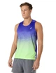 Спортивная майка мужская ASICS Road Fade Singlet 2011D522-401 Cobalt Burst/Illumnate Green L - изображение 4