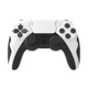Беспроводной геймпад Bluetooth с вибрацией и тачпадом GAMINJA P48 для PS4/PS3/PC Белый - изображение 1