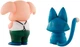 Набір фігурок Banpresto Ichibansho Dragon Ball Oolong and Puar Training Section 10 cm IS68413 (4573102684134) - зображення 3
