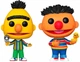 Набір фігурок Funko Pop! Television Sesame Street Bert and Ernie 9 см 2 шт FUN82870 (889698828703) - зображення 2