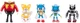 Набір фігурок Jakks Pacific Sonic The Hedgehog 6 см 5 шт 42364 (192995423640) - зображення 3
