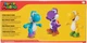 Zestaw figurek Jakks Pacific Super Mario Bros: Yoshi 10 cm 3 szt 413834 (192995413832) - obraz 3
