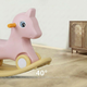 Каталка качалка беговел пони розовая 2в1 SP-Sport Happy Pony 1744 Pink-Beige - изображение 6