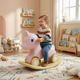Каталка качалка беговел пони розовая 2в1 SP-Sport Happy Pony 1744 Pink-Beige - изображение 8