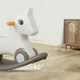 Каталка качалка беговел пони белая 2в1 SP-Sport Happy Pony 1744 White-Beige - изображение 6