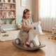 Каталка качалка беговел пони белая 2в1 SP-Sport Happy Pony 1744 White-Beige - изображение 10